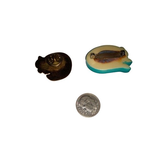 Two Cute Kitty Brooches - Picture 3 of 3